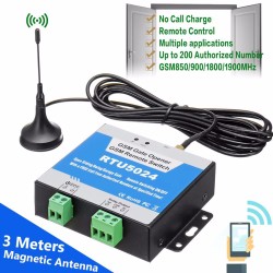 Releu control acces GSM RTU5024, pentru deschidere poarta, control de la distanta Releu control acces GSM RTU5024, pentru deschidere poarta, control de la distanta