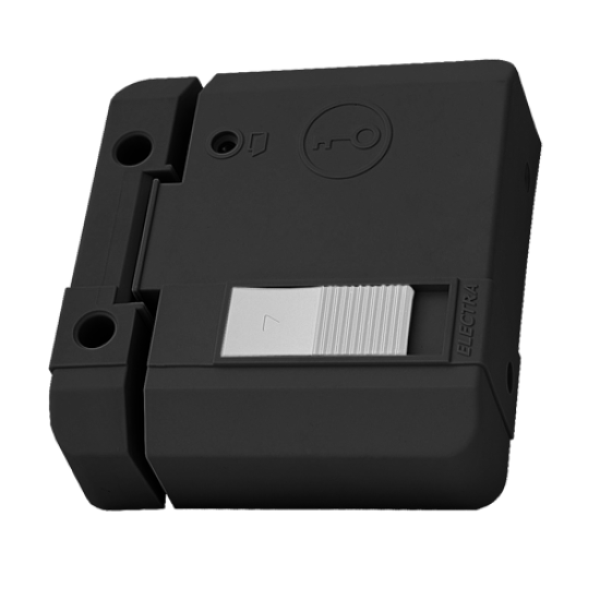 Yala electromagnetica INTELIGENTA se pot monta interior si exterior, curent continuu, tensiune/curent 12 Vc.c./ 0,55 Ac.c Sisteme control acces image