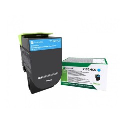 Cartus toner LEXMARK 71B2HC0 CYAN RETURN