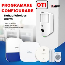 Programare, configurare sistem alarma wireless Dahua, HIKVISION Programare, configurare sistem alarma wireless Dahua, HIKVISION